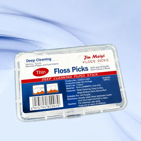 Portable Dental Floss Picks Ultra Fine Dental Flossers Teeth Cleaning Interdental Brushes Oral Care Tool