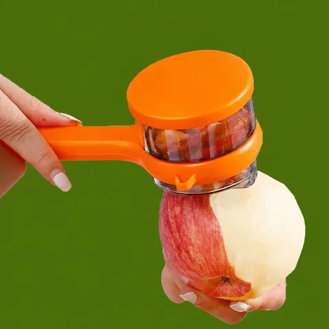 Household Multi-Functional Stainless Steel Potato Peeler Kitchen Fruit Peeling Tool With Storage Container Wall Mounted