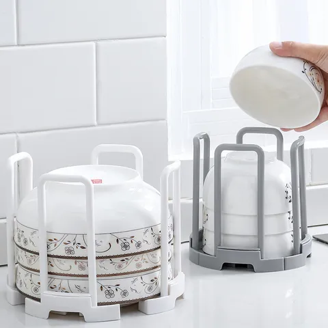 Escurridor de Platos Retráctil de Plástico Organizador de Almacenamiento de Vajilla de Cocina