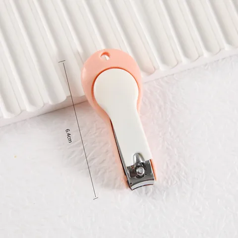 Tagliaunghie Portatili in Acciaio Inossidabile Color Macaron per Uso Domestico Strumenti per Pedicure e Manicure per Adulti e Studenti