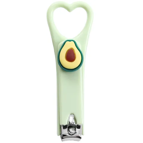 Simpatico Tagliaunghie con Frutta e Animali dei Cartoni Animati Portatile Mini Antispruzzo Strumento per la Cura della Manicure