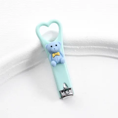 Simpatico Tagliaunghie con Frutta e Animali dei Cartoni Animati Portatile Mini Antispruzzo Strumento per la Cura della Manicure