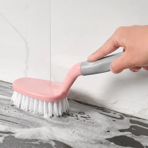 Cepillo de Limpieza Multifuncional Para Baño Inodoro Piso Azulejo Pared Cepillo de Fregar