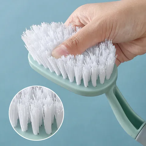 Cepillo de Limpieza Multifuncional Para Baño Inodoro Piso Azulejo Pared Cepillo de Fregar