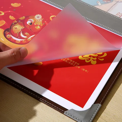 Calendario da Tavolo 2025 Tappetino per Mouse in Pelle PU Planner Minimalista