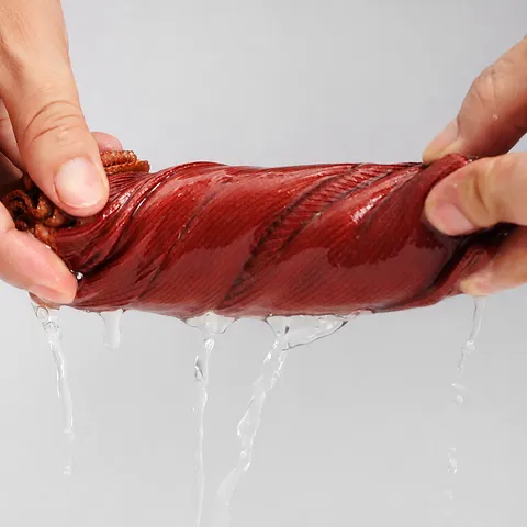 Microfiber Fish Scale Cleaning Cloth Super Absorbent Lint Free Kitchen Dish Towel For Glass Window Wipe