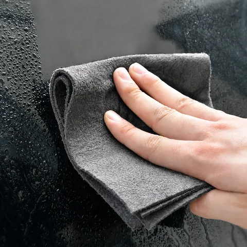 Paño de Limpieza de Microfibra Gruesa Toalla Mágica Super Absorbente Ventana Coche Trapo de Limpieza Suministros Domésticos