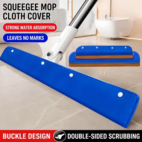 Microvezel Koraalvleece Mop Doek Vervangingspad Absorberende Vloer Schraper Schoonmaakdoek Voor Thuis Keuken