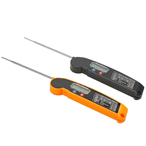 Digital Folding Food Meat Thermometer Stainless Steel Probe Instant Read BBQ Thermometer For Kitchen Cooking Baking