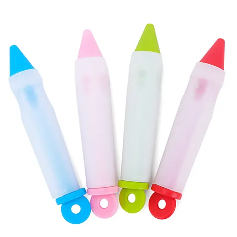 Siliconen Spuitpen Taart Koekje Decoratie Gereedschap Bakken Pastry Pen Keuken Gadget