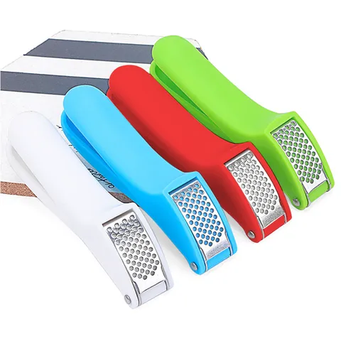 Schiacciaglio Manuale in Acciola Inossidabile Tritatutto per Aglio Portatile Utensile da Cucina Gadget per Cottura