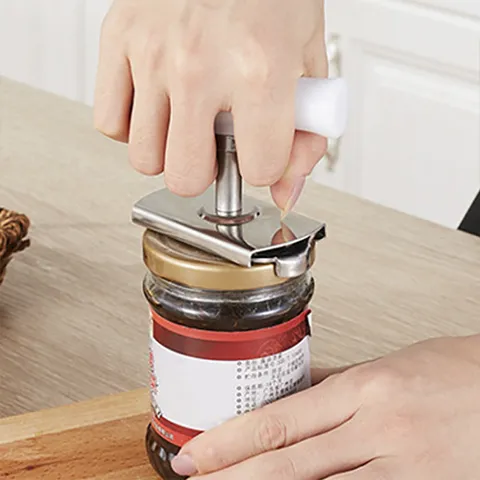 Apribarattoli in Acciaio Inossidabile Apribottiglie Multifunzionale per Cucina