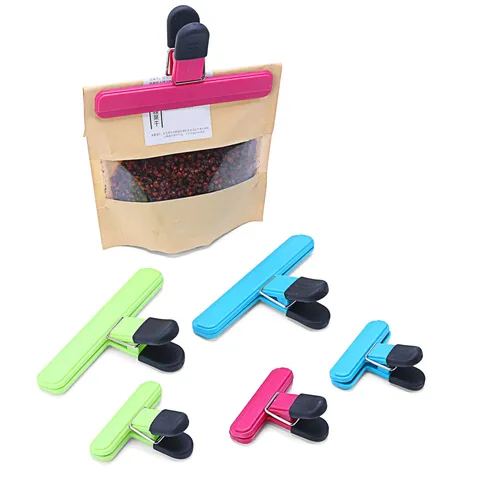 Clip di Tenuta per Alimenti in Plastica Morsetti per Sacchetto di Patatine per Conservazione Cucina
