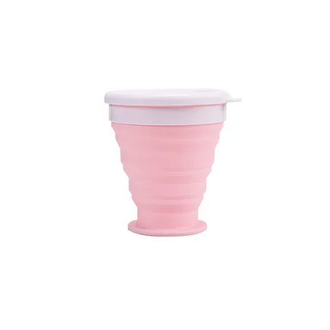 Botella de Agua de Silicona Plegable Portátil para Viajes al Aire Libre Taza de Bebida Plegable para Deportes y Actividades Diarias