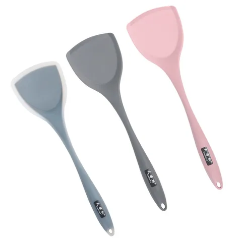 Espátula de Silicona con Núcleo de Acero Inoxidable Resistente al Calor Antiespumante Espátula de Cocina Integrada