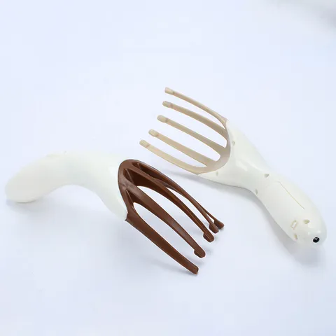 Elektrisches Kopfmassagegerät USB Wiederaufladbares Mini Kopfmassagegerät Ergonomisches Klauendesign Stressabbau Entspannung