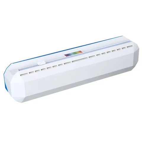 Dispensatore Domestico di Pellicola Trasparente Taglierina per Pellicola da Cucina Con Taglierina Scorrevole e Aspirazione Magnetica ABS per Alimenti