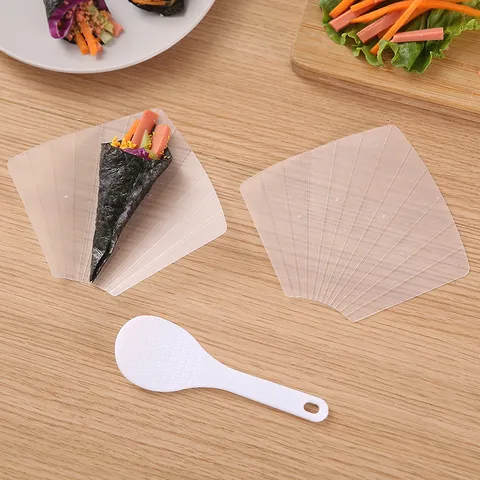 Set di Stampi per Sushi a Rotolo a Mano DIY con Cucchiaio di Riso