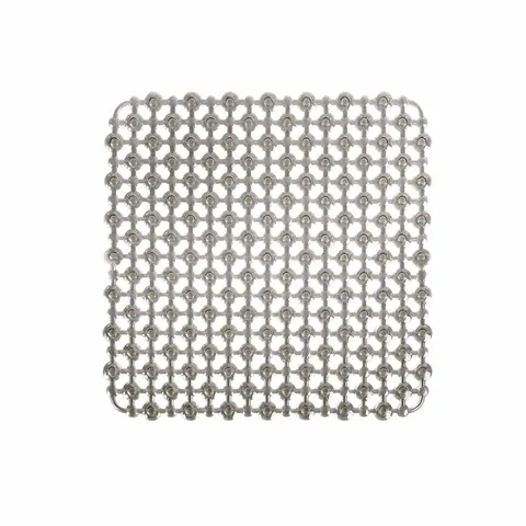 Tappetino per Lavello da Cucina in PVC Drenaggio Cavo Antiscivolo Tappetino Protettivo per Stoviglie Stile Francese Tinta Unita Cuscino Domestico