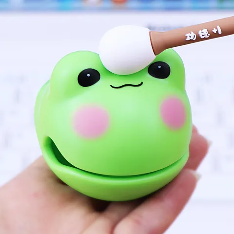 Cartoon Animal Muyu Stress Relief Desktop Ornament ABS Zen Percussion Instrument Toy For Office Student Decompression Gift