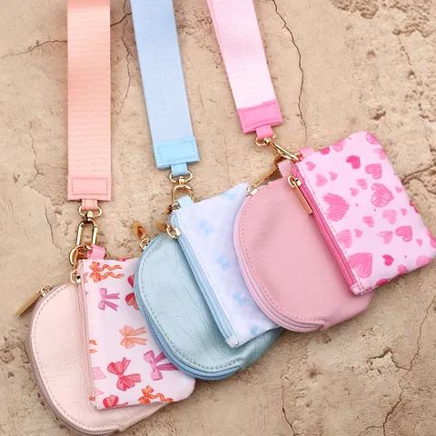 Waterdichte Mini Portemonnee Sleuteletui Set Met Polsbandje Draagbare Multifunctionele Tas Set Voor Dames Casual Reistas Set