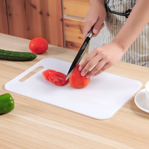 Thickened Plastic Cutting Board Household Kitchen Chopping Board With Hanging Hole