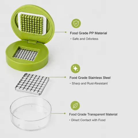 Manual Stainless Steel Garlic Press Kitchen Handheld Garlic Mincer Chopper Plastic Garlic Crusher For Home Kitchen