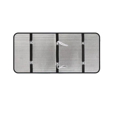 Housse de Protection pour Unité Extérieure de Climatiseur en Feuille d'Aluminium Thermique Imperméable Pare-soleil Anti-poussière Universel
