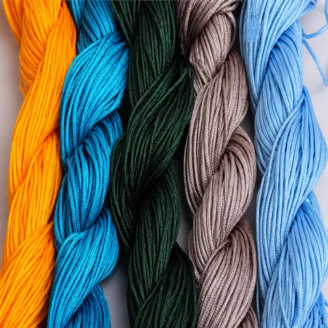 Nylon Cord For Jewelry Making Crafting DIY Bracelet Necklace Weaving Thread Multipurpose Braided String For Crafts