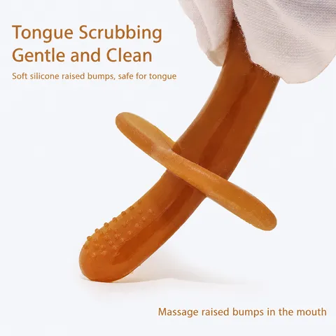 Baby Liquid Silicone Teething Stick Infant Nano Silver Molar Stick Soothing Anti Hand Eating Teether Toy For Baby