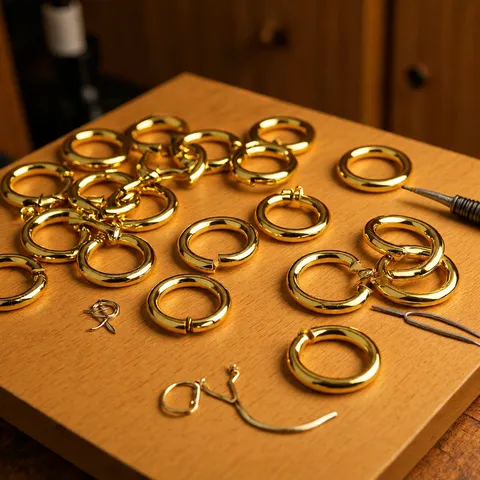 DIY Jewelry Findings Open Jump Rings Metal Connection Rings For Handcrafted Necklace Bracelet Jewelry Making Accessories
