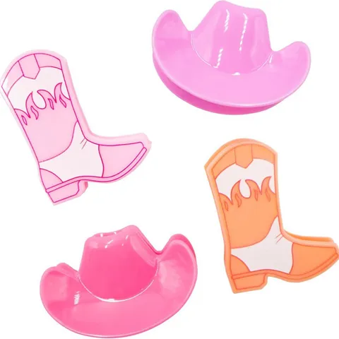 Creative Boot And Hat Shaped Plastic Food Bag Sealing Clips Cute Kitchen Snack Storage Clip Portable Airtight Sealing Tool