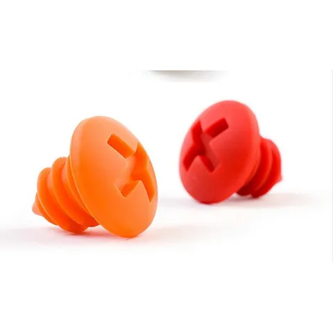 Creative Silicone Screw Wine Bottle Stopper Cute Novelty Wine Saver Seal Vacuum Plug For Red Wine Kitchen Bar Accessories