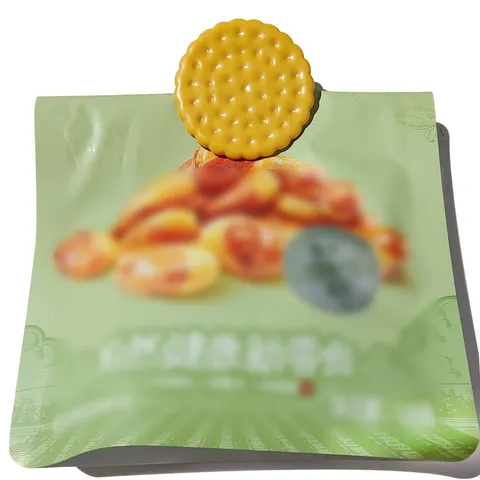 Creative Biscuit Shaped Bag Clips Round Plastic Food Sealing Clamp Cute Snack Storage Clip For Home Kitchen Organization