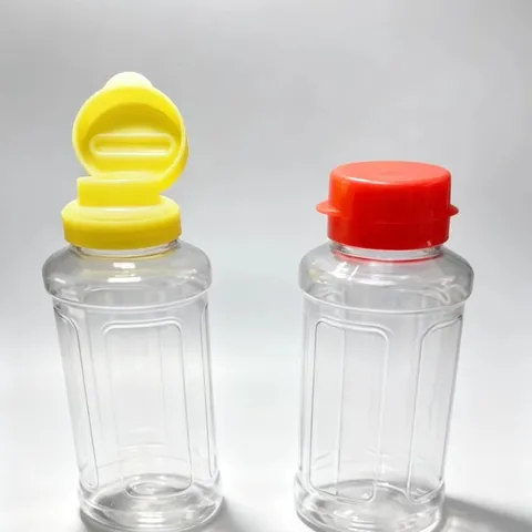 Portable Plastic Squeeze Sauce Bottle Kitchen Condiment Dispenser Salad Dressing Container For Cooking