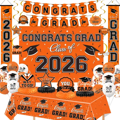 Herzlichen Glückwunsch Zum Abschluss Party Deko Set Banner Hintergrund Tischdecke Luftballons Set Für Universität Abschlussfeier Zubehör