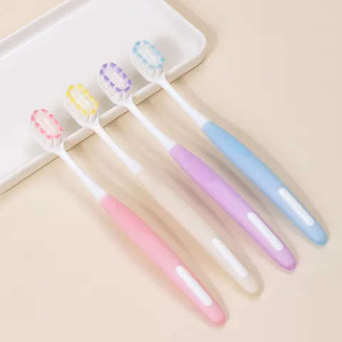 Couple Soft Bristle Toothbrush Adult Gentle Cushion Toothbrushes Daily Oral Cleaning Manual Toothbrushes