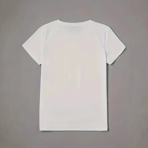 Dames Casual Effen Kleur Korte Mouw T-Shirt Basis V-Hals Trui Top