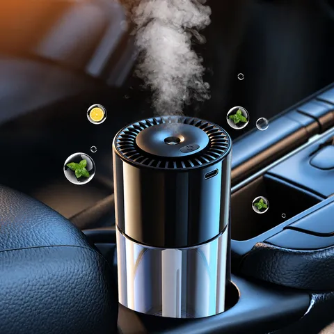 Ambientador de Coche Difusor de Spray Automático Inteligente Aromaterapia Ornamento Interior