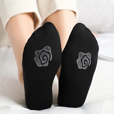 Damen Eis Seide Füßlinge Sommer Dünn Anti-Rutsch Flach Unsichtbare Socken Atmungsaktiv Kurze Socken Für Damen