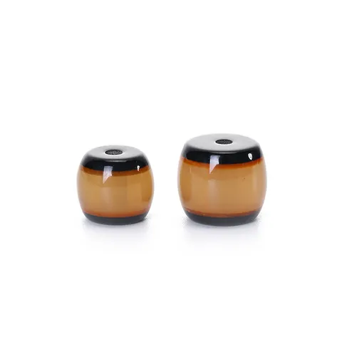 Resin Horn Barrel Beads Imitation Buffalo Horn Loose Beads For DIY Jewelry Making Bracelet Necklace Accessories