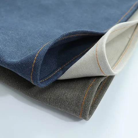 Vintage Heavy Duty Canvas Multi-Pocket Tool Apron Wear-Resistant Barista Workwear