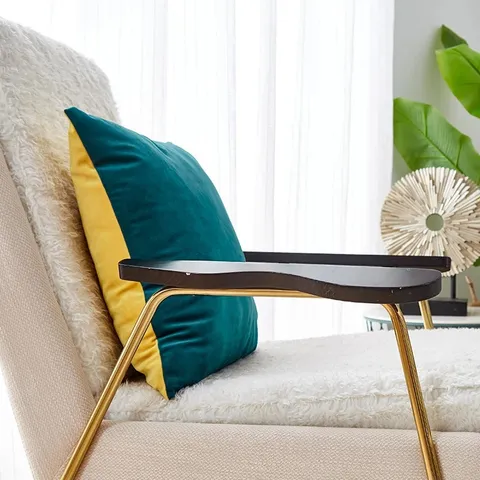 Noordse Stijl Effen Kleur Polyester Sierkussenhoes Decoratieve Kussenhoes Voor Woonkamer Slaapkamer