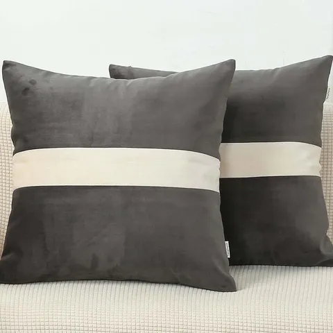 Moderne Verdickte Samt Gesteppte Zierkissenhülle Heim Sofa Kissen Dekorative Weiche Quadratische Kissenbezug