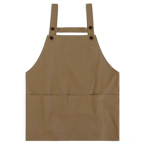 Wasserdichte Schürze Küche Café Catering Arbeitskleidung Verstellbare Träger Taschenschürze Für Männer Frauen Kochen Backen