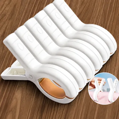 Windproof Quilt Clips Heavy Duty Plastic Clothes Pegs Large Laundry Sheet Clamps Anti Slip Bedsheet Fastener Home Tools