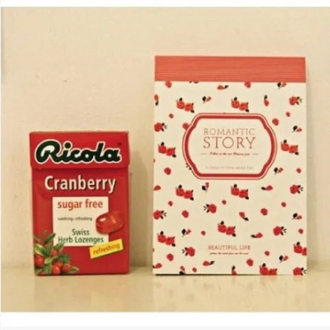Korean Style Romantic Rose Memo Pad Cute Tearable Sticky Note Portable Diary Notepad Office School Stationery Gift