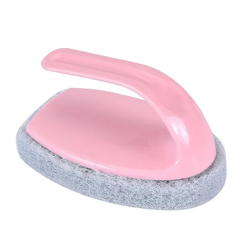Cepillo de Limpieza Multifuncional con Mango Esponja Borrador para Cocina Plato Olla Baño Azulejo Herramienta de Limpieza Doméstica