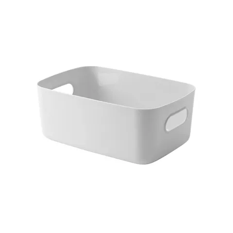 Plastic Desktop Storage Basket Handheld Sundries Organizer Box Bathroom Kitchen Cosmetic Storage Container