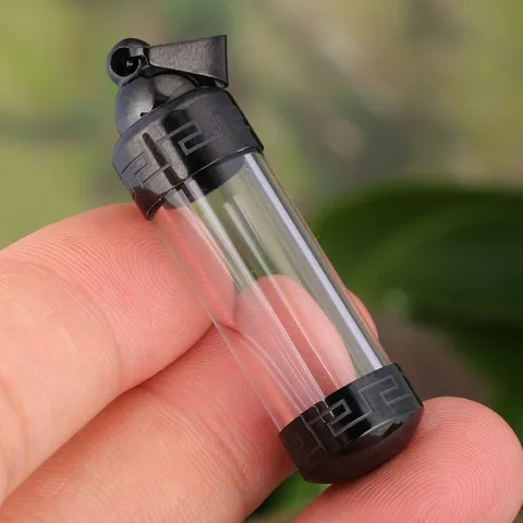 Edelstahl Glas Zylinder Gau Box Gedenkanhänger Personalisierte Öffnbare Hohle Flaschenanhänger Für Andenken Halskette